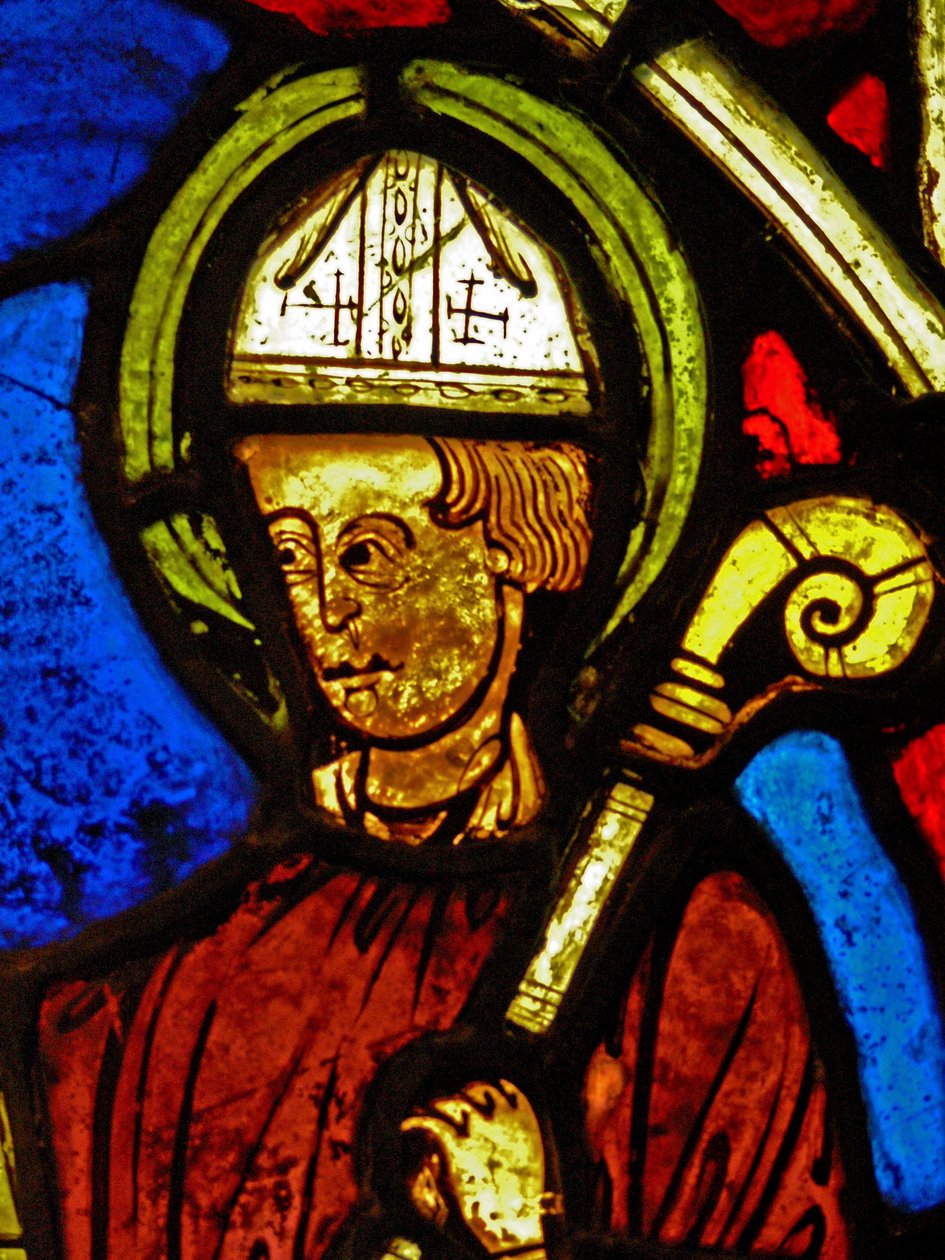St Martin - ve Çam Ağacı mucizesi (eski Varennes-Jarcy - aslen Abbey de Gercy
