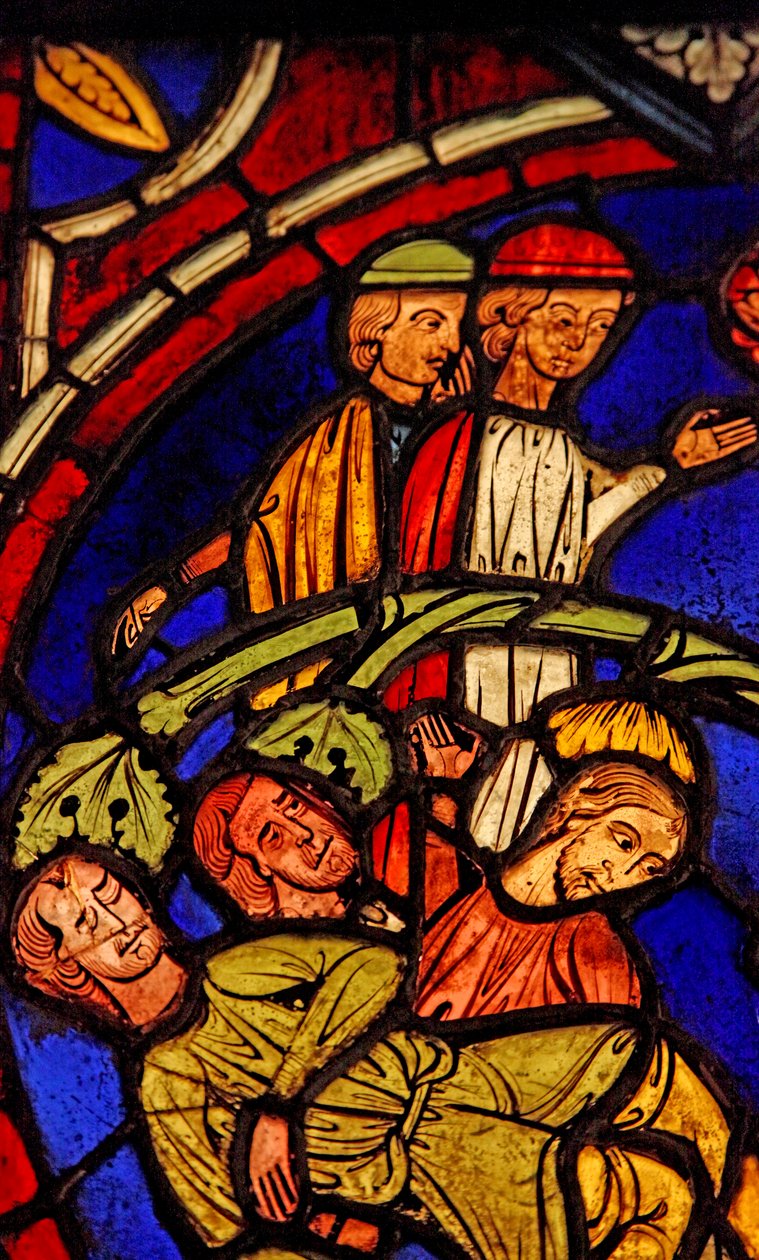 St Martin - ve Çam Ağacı mucizesi (eski Varennes-Jarcy - aslen Abbey de Gercy