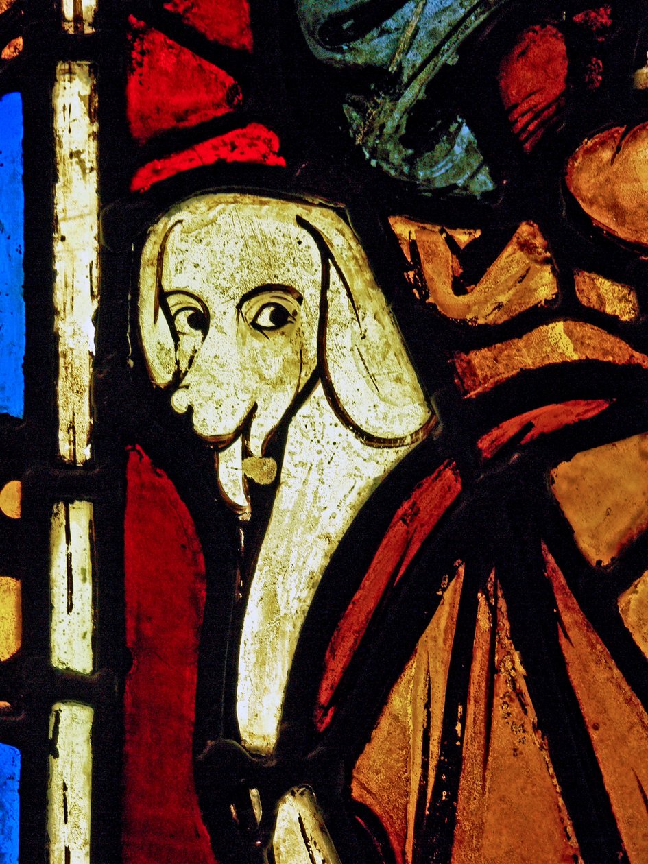 Bir köpeği tasvir etmek - Rouen, Chapelle du Chateau