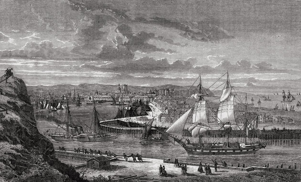18. yüzyılda Dieppe, Louis Blanc (1811-82) tarafından yazılan 