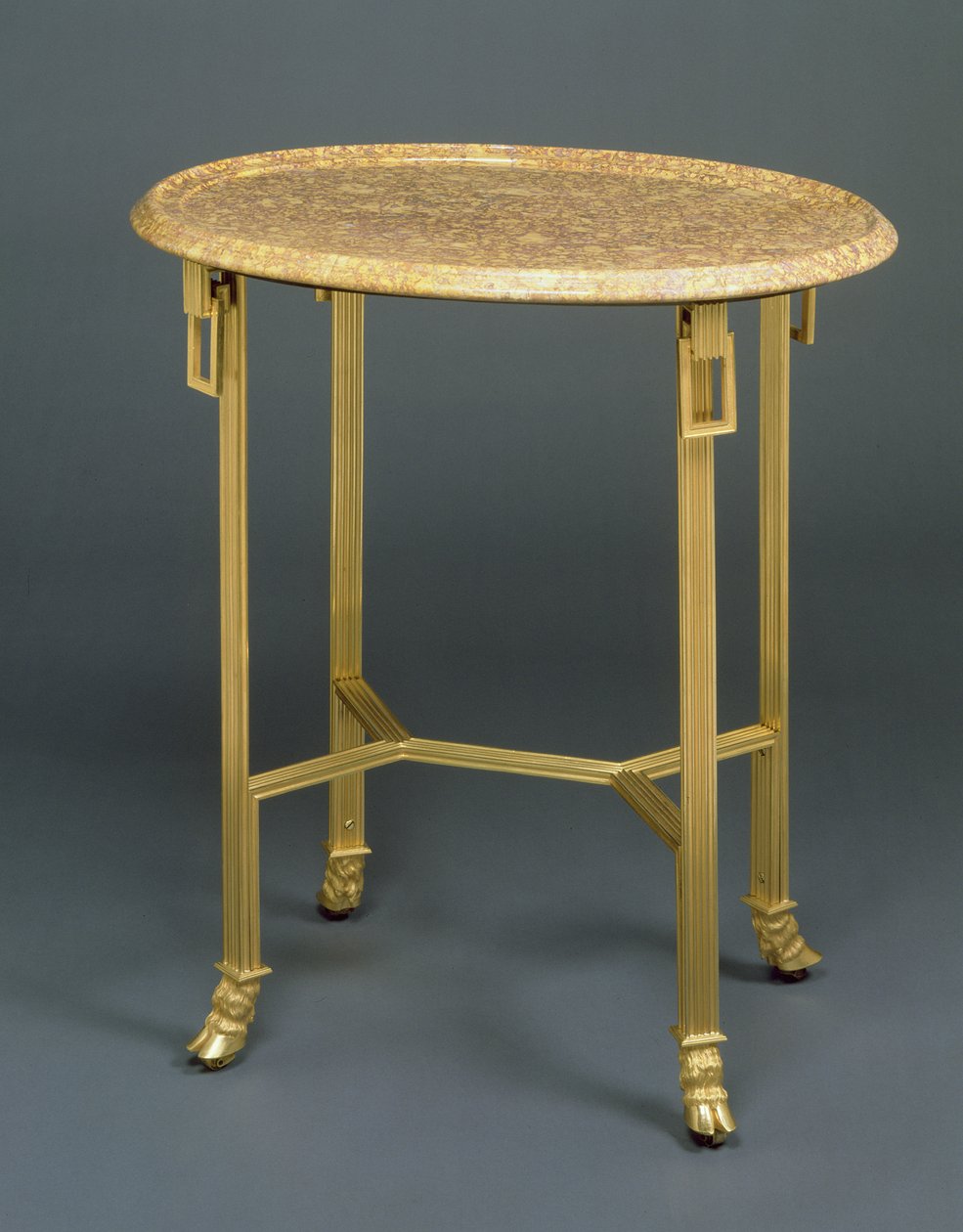 Directoire Gueridon, c.1799 (örmolu ve mermer) by French School
