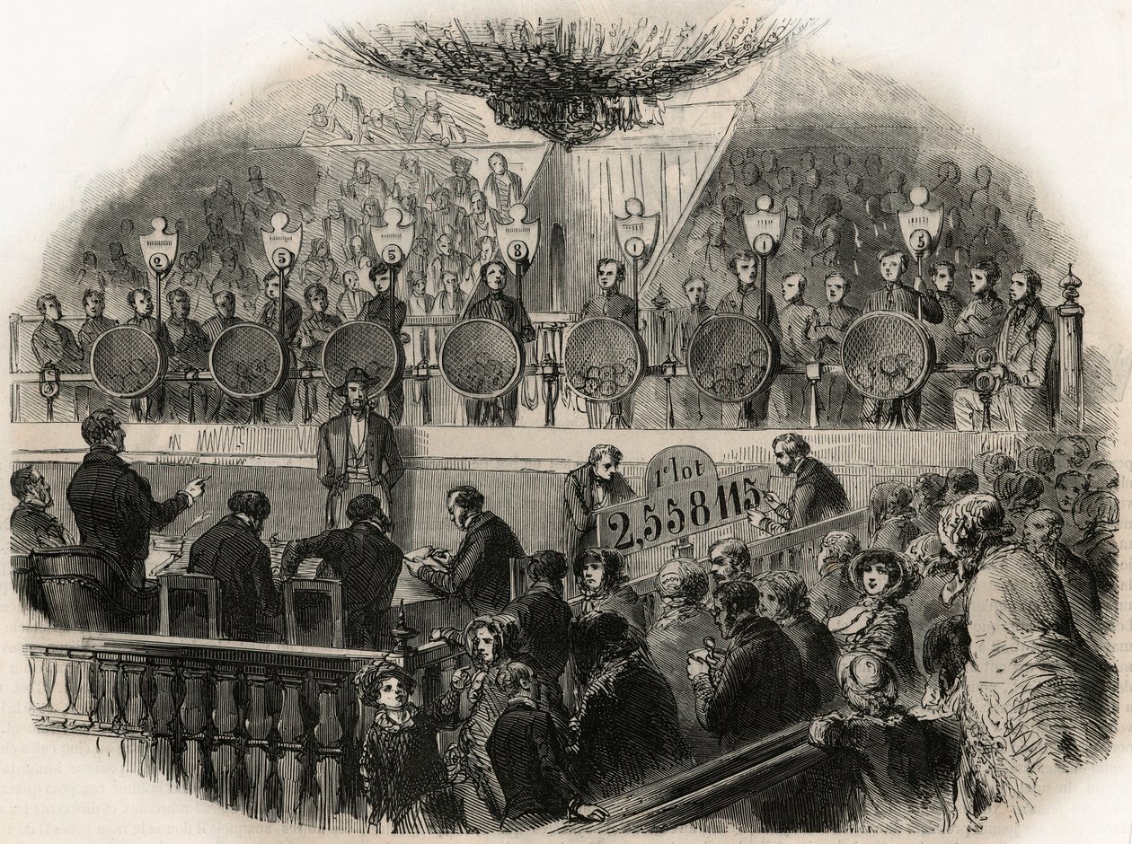 19. yüzyılın ortalarında Champs-Elysees