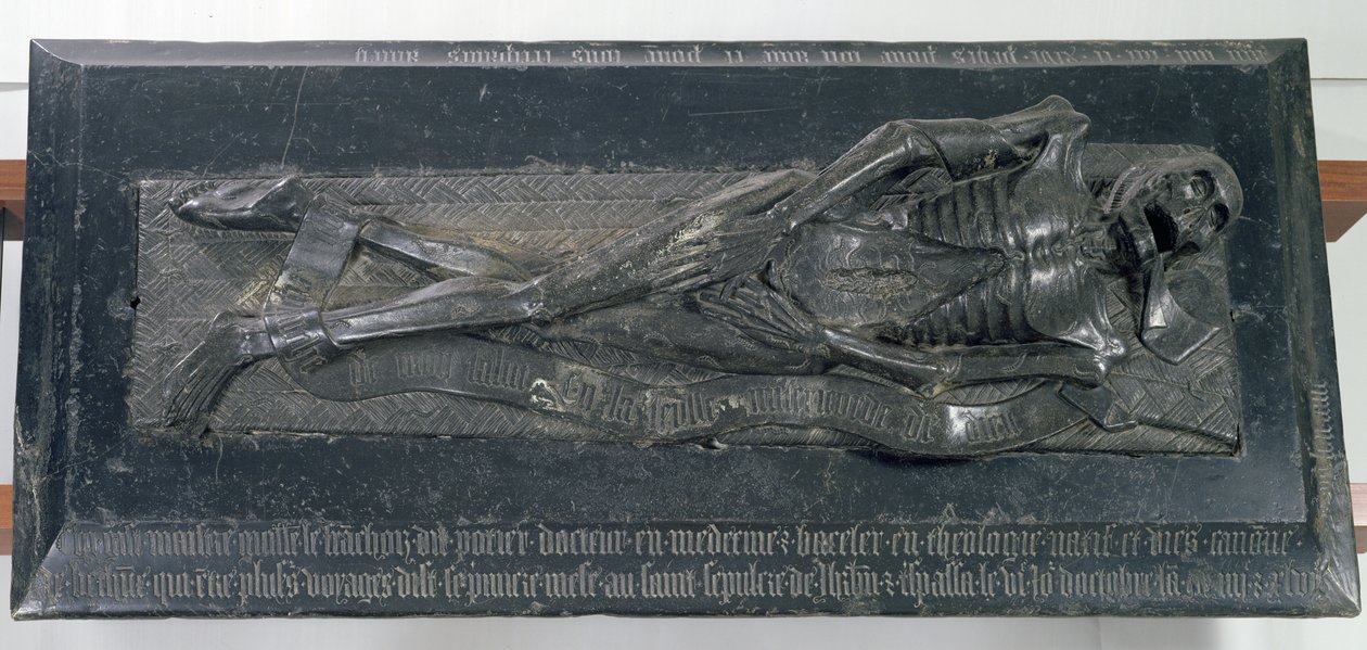 Bethune'lu Potier, Doctor ve Canon olarak bilinen Guillaume Lefranchois'in (ö.1446) tasviri, 1446 by French School
