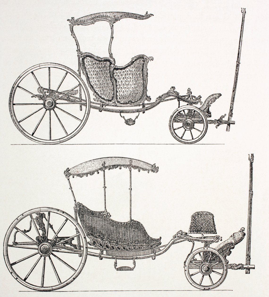 Onsekizinci Yüzyıl Fransız Arabaları, 1875 by French School