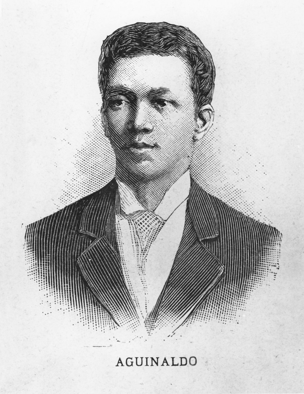 Emilio Aguinaldo (gravür) by French School