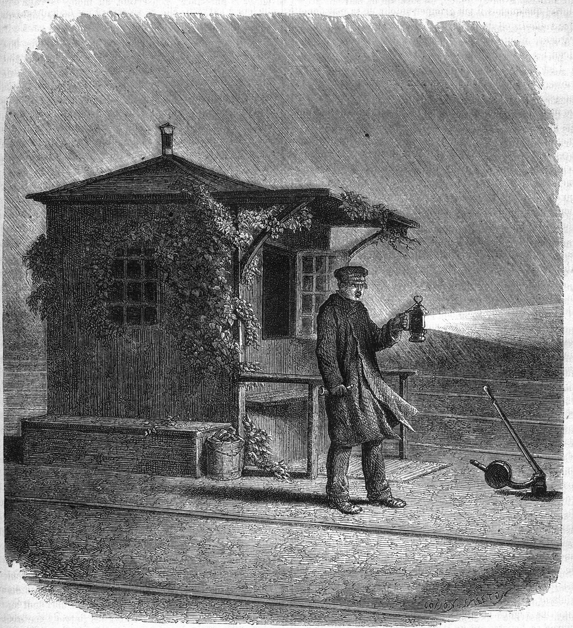 “Le Magasin Pitoresk” de gravür by French School