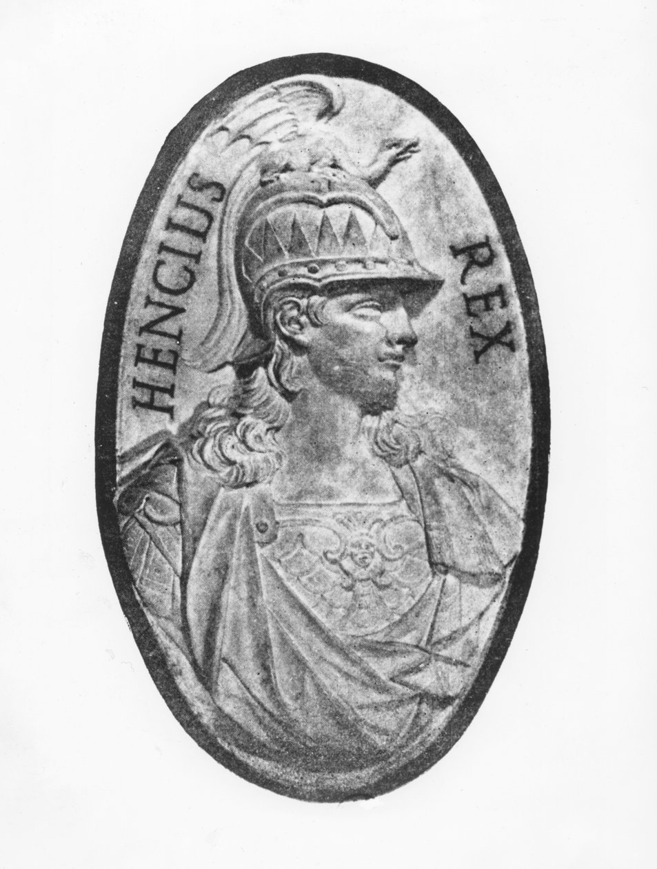 Enzo, Sardunya Kralı (lito) by French School