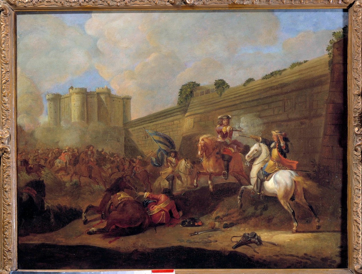 Bölüm de la Fronde 1648-1652: iki atlının dövüşü, faubourg Saint Antoine, Bastille