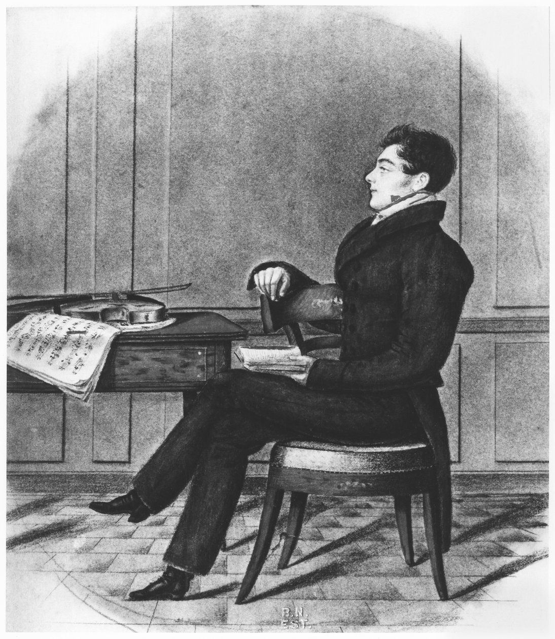 Auber ruhu (1782-1871) by French School