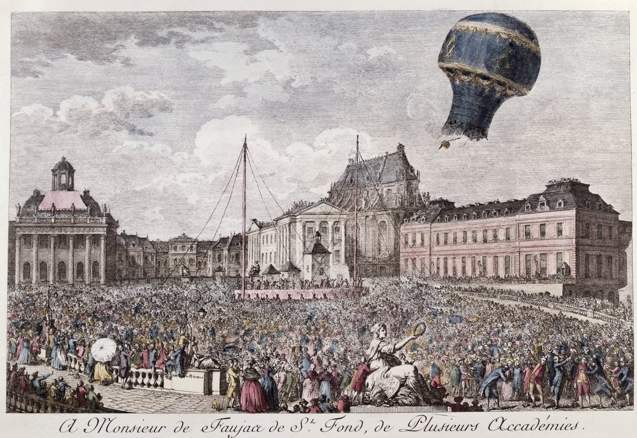 Montgolfier kardeşlerin Versay