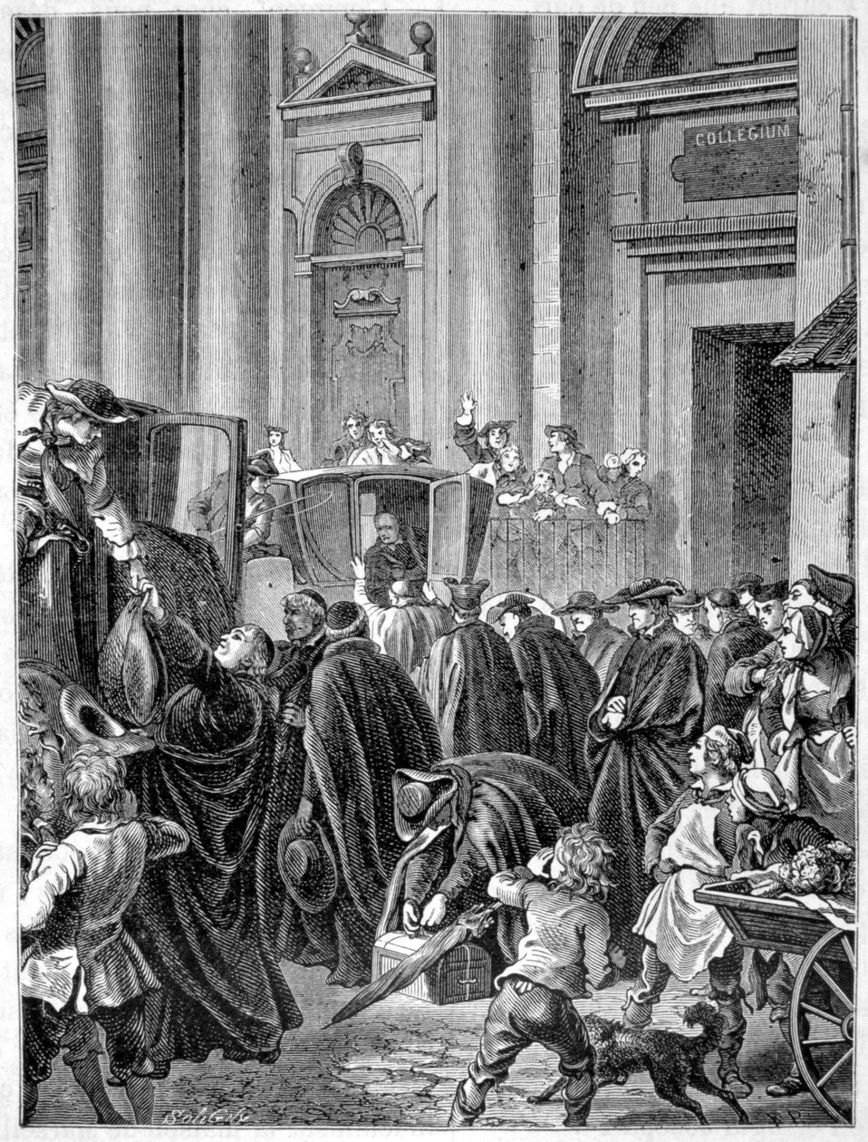 Cizvitlerin Sınırdışı Edilmesi (1764) - Henri Martin tarafından “” Histoire de France populaire”de by French School