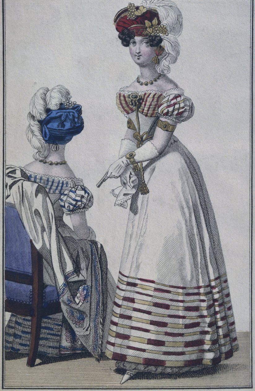 Moda levhası, Paris, Le Petit Courrier des Dames