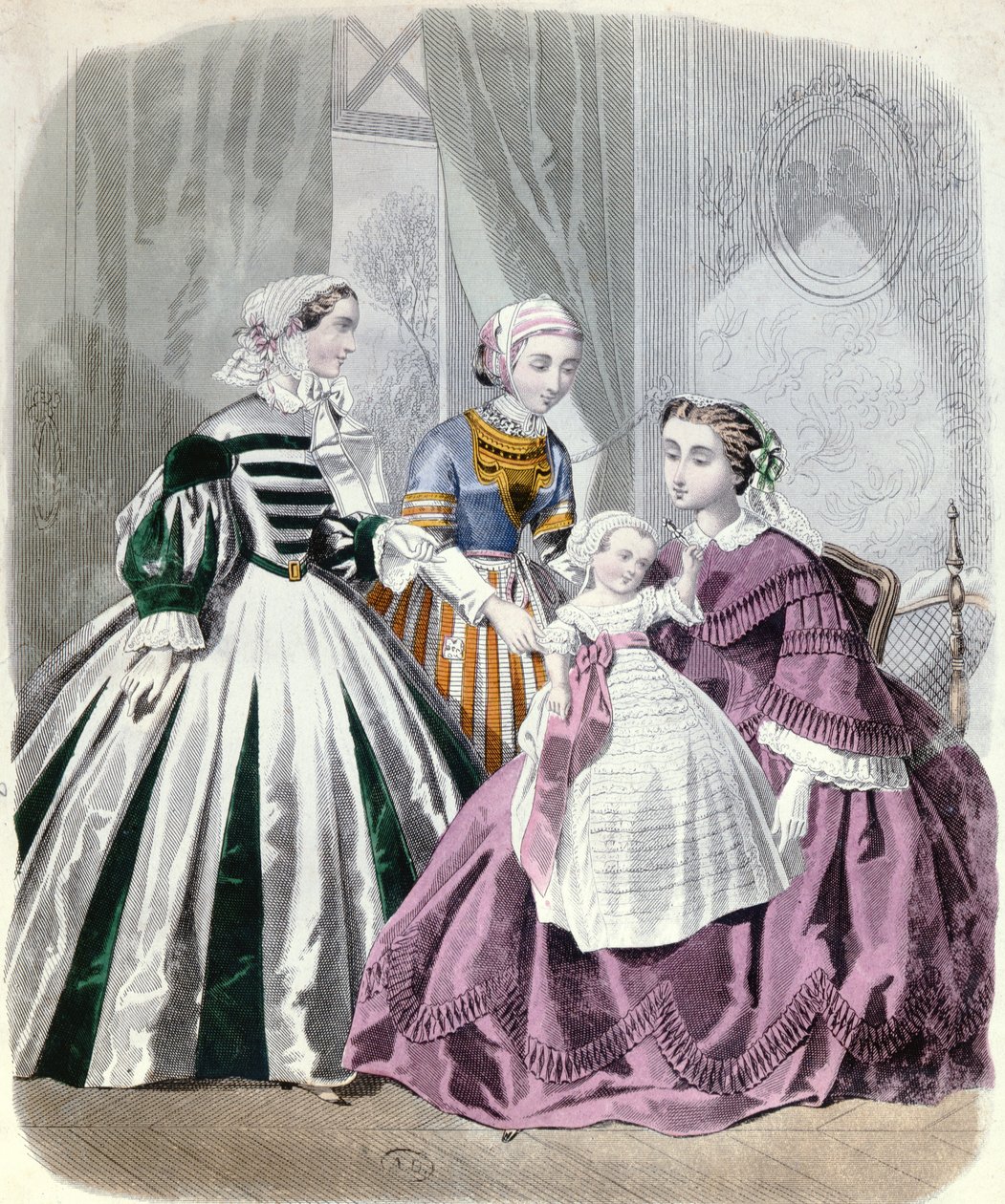 Le Monde Elegant 1859