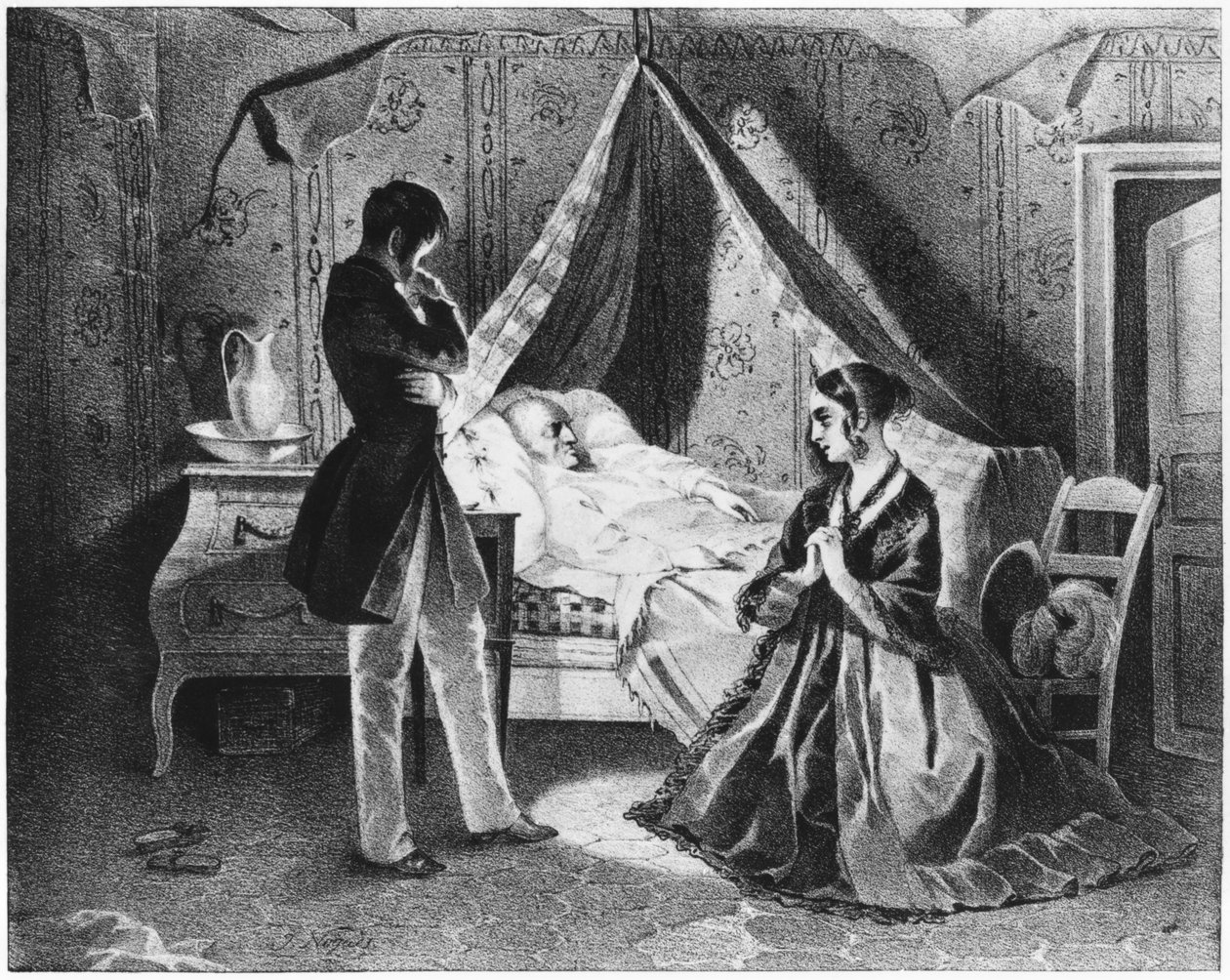 Goriot Baba Ölüm döşeğinde, Honore de Balzac