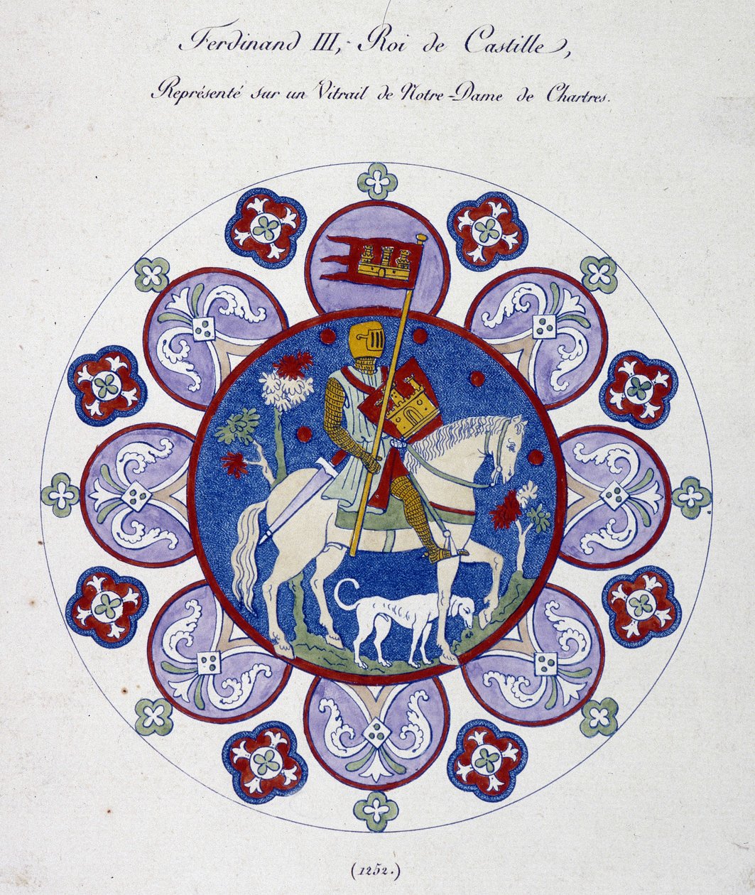 Kastilya Kralı III. Fernand, Notre Dame de Chartres