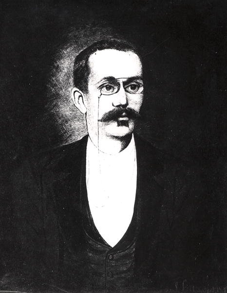 Fernand Pelloutier (1867-1901) (s/b fotoğraf) by French School