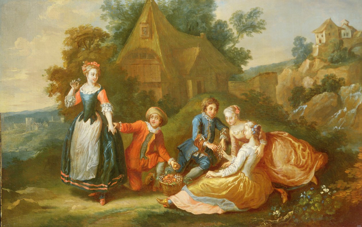 Figürler Şölen (59188 ile eşleştirin) by French School