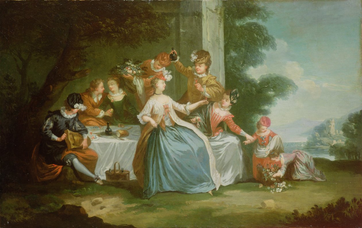 Figürler Şölen (59189 ile eşleştirin) by French School