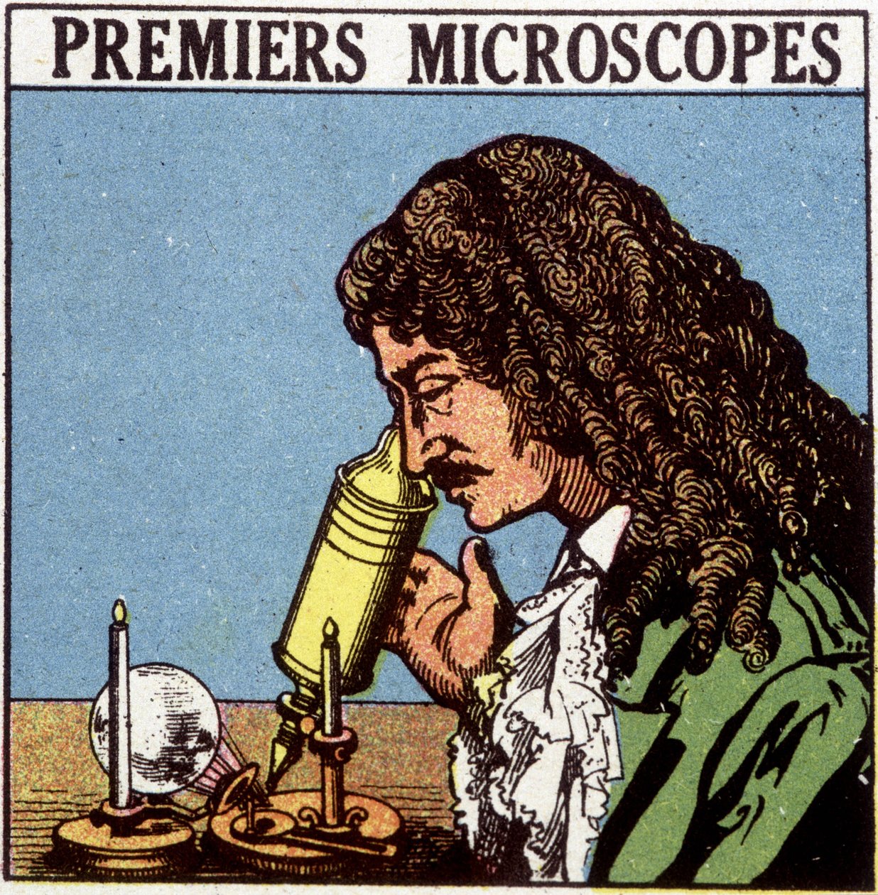 İlk mikroskoplar: Huygens. by French School