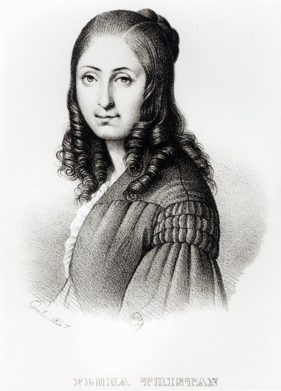 Flora Tristan (1803-44) 1847 by French School