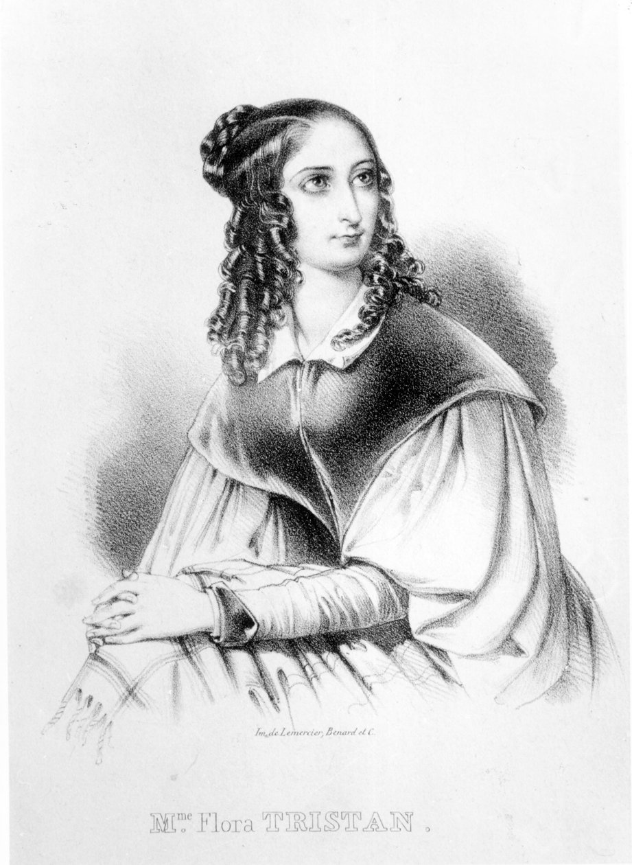 Flora Tristan (1803-44), yak. 1848 by French School