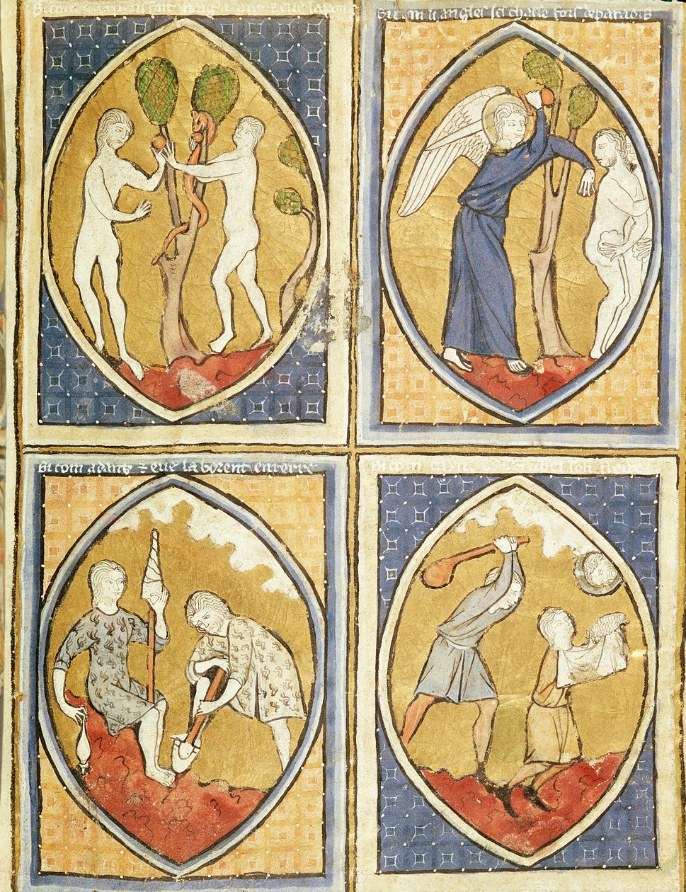 Fol.93r Adem ve Havva