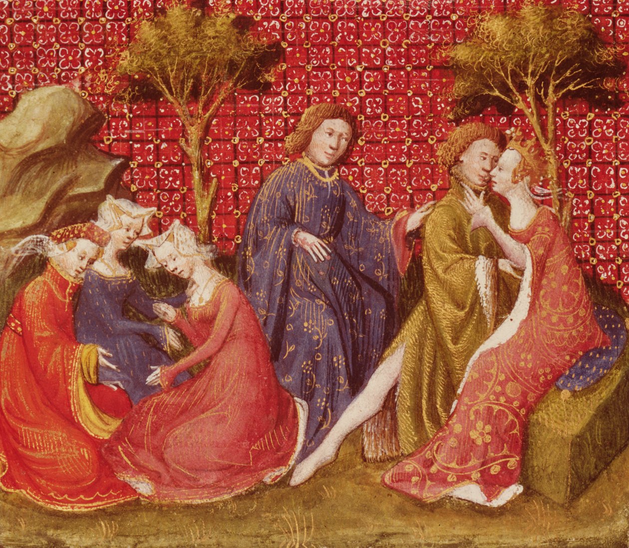 Fr 118 f.219v Lancelot, Lancelot du Lac
