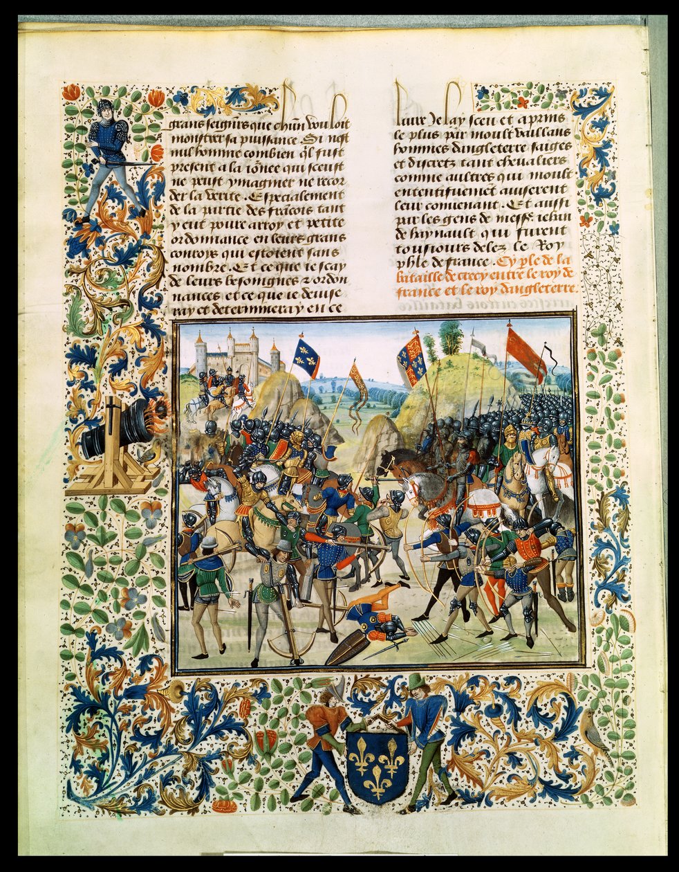 Fr 2643 f.165v Yüz Yıl Savaşı