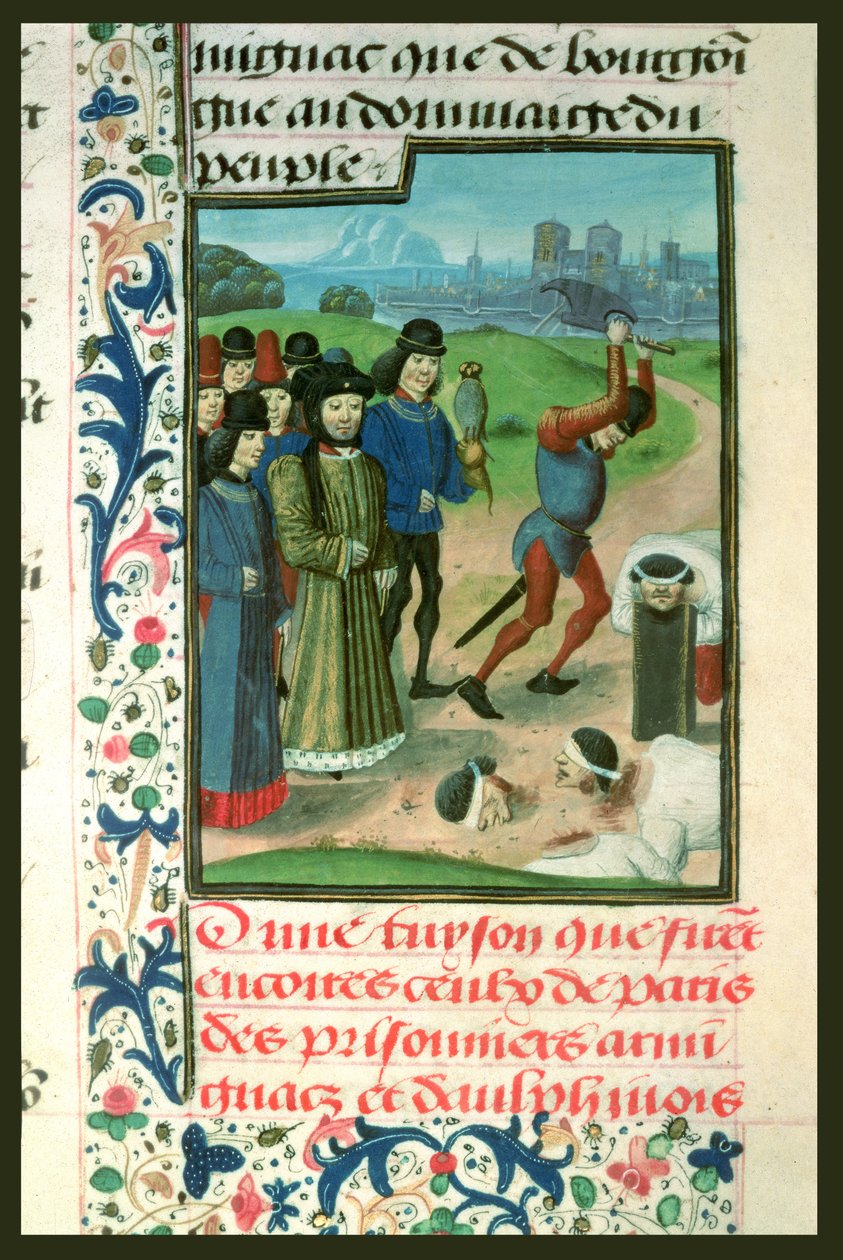 Fr 2680 f.268 Mahkumların İnfazı, 1418 by French School