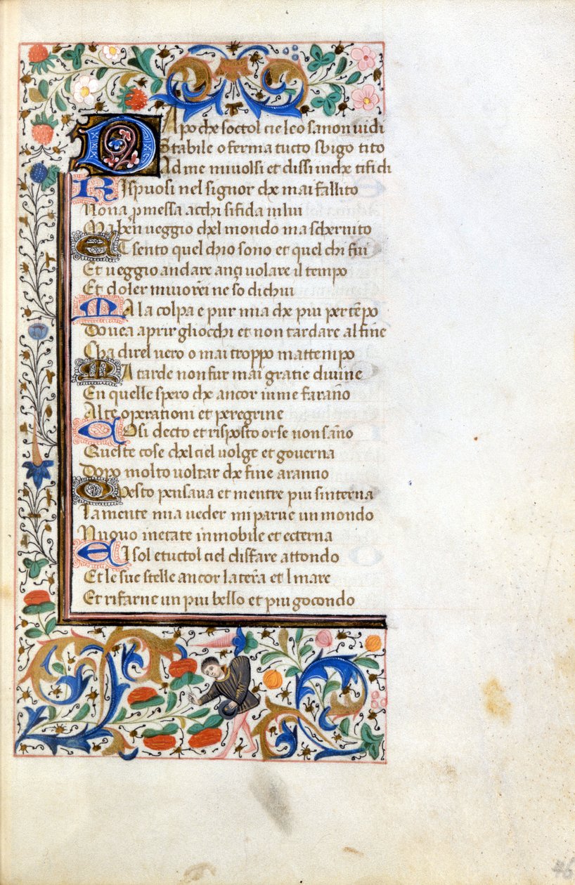Francesco Petrarca (Petrarca): 14. yüzyıl Fransız Okulu
