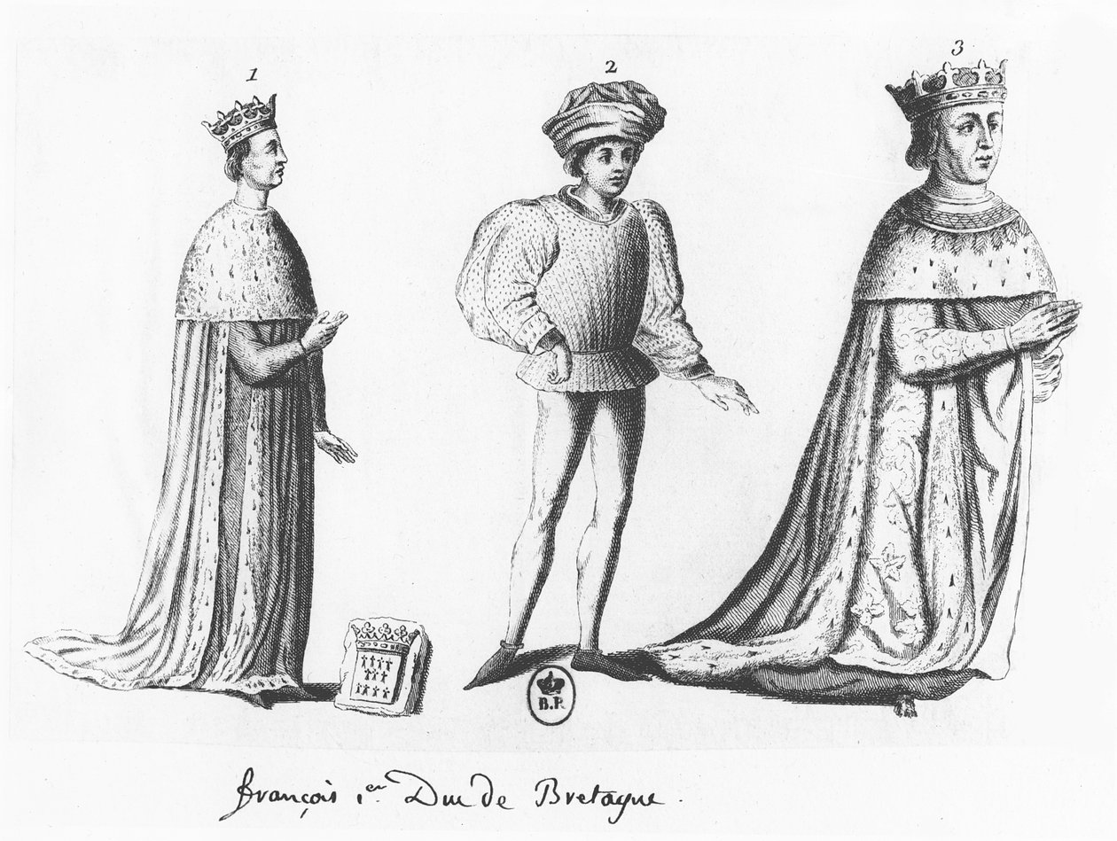 Francis I, Brittany Dükü (gravür) by French School