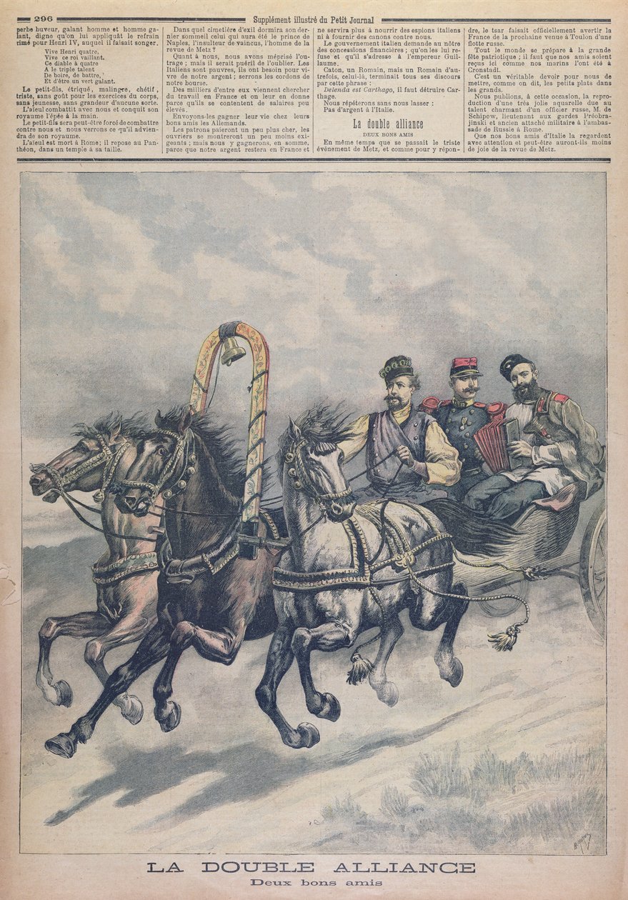 Fransız-Rus İttifakı, le Petit Journal