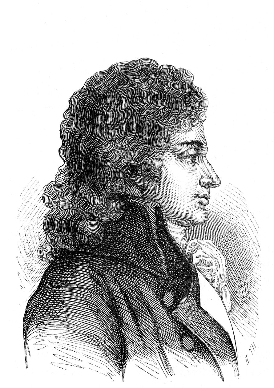 Francois Antoine, ANGLAS BOISSY Kontu (gravür) by French School