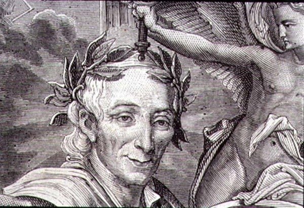 Francois Marie Arouet de Voltaire (1694-1778) (gravür) by French School
