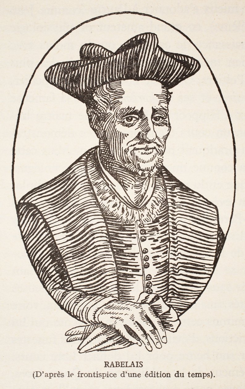 François Rabelais by French School