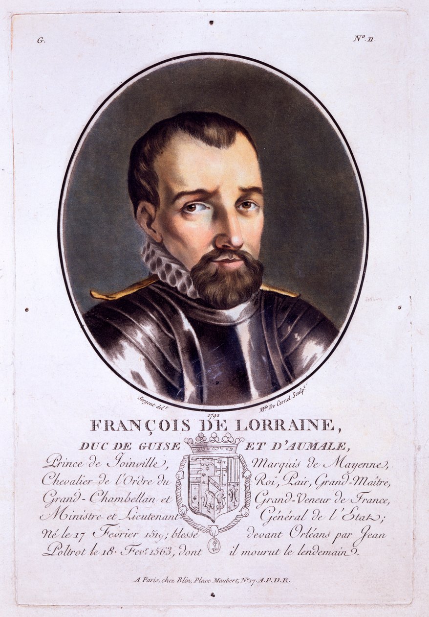 François de Lorraine, Duc de Guise et dAumale, Büyük adamların, şanlı kadınların ve Fransa