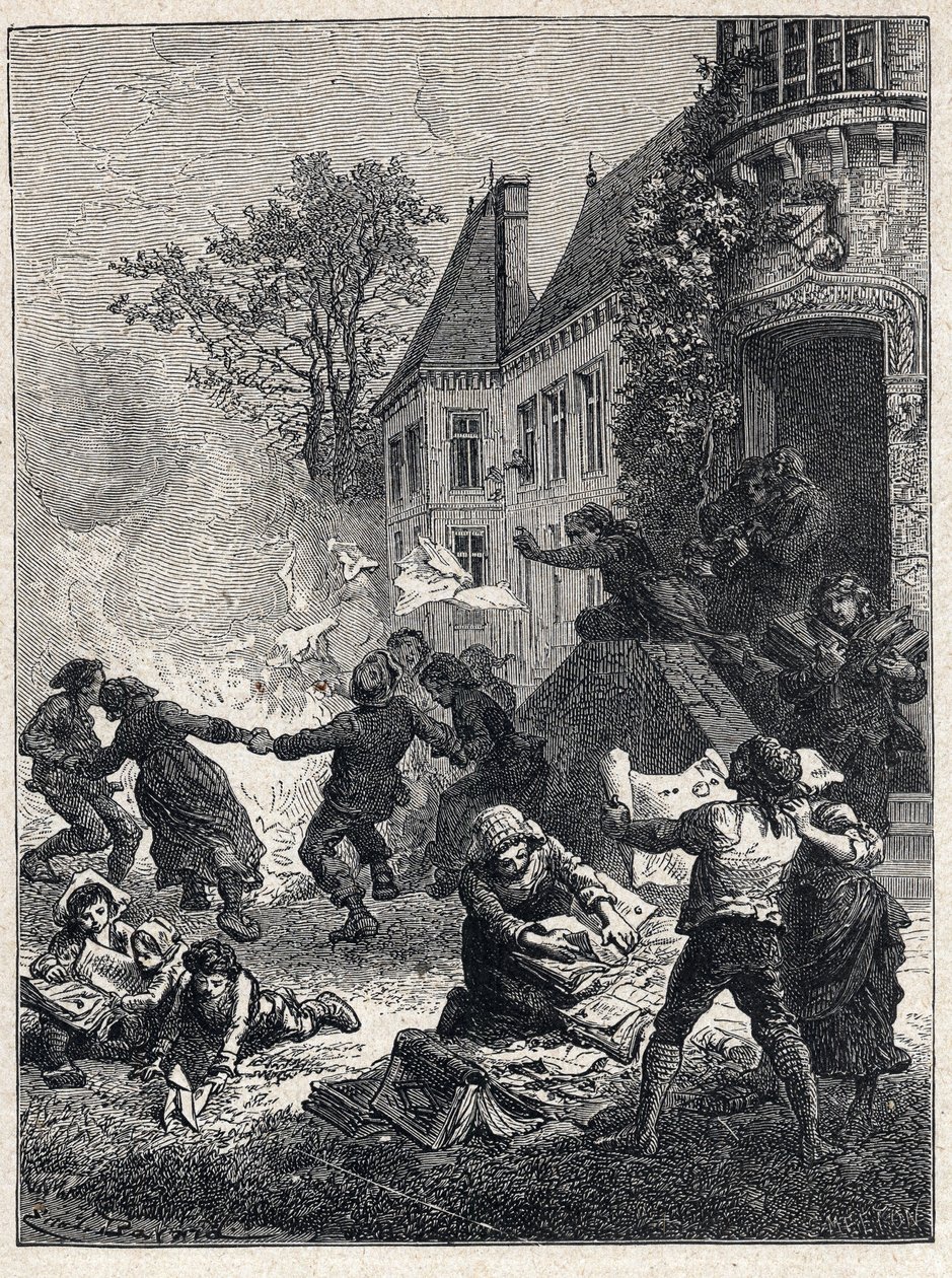 Fransız Devrimi: Köylüler, 1789 Ağustos
