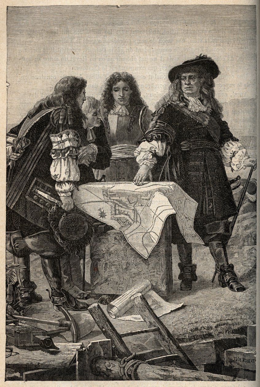 Fransız mimar Vauban, 1687