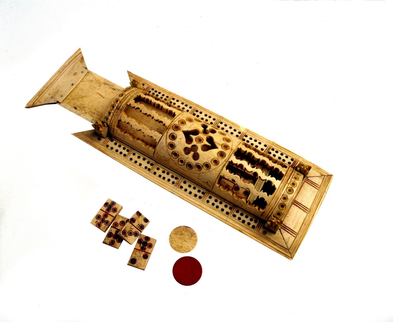 Fransız sanatı: domino kutusu. 18. yüzyıl. Özel koleksiyon by French School