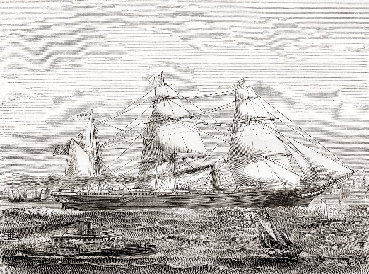 Fransız buharlı transatlantik gemisi Pereire (1866-1888), Les Merveilles de la Science