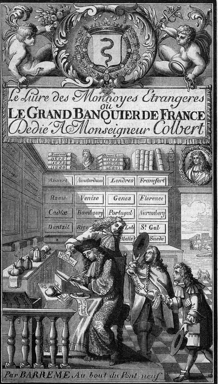 Fransız matematikçi François Barreme (1638-1703) tarafından yazılan "Yabancı Paralar Kitabı veya Fransa