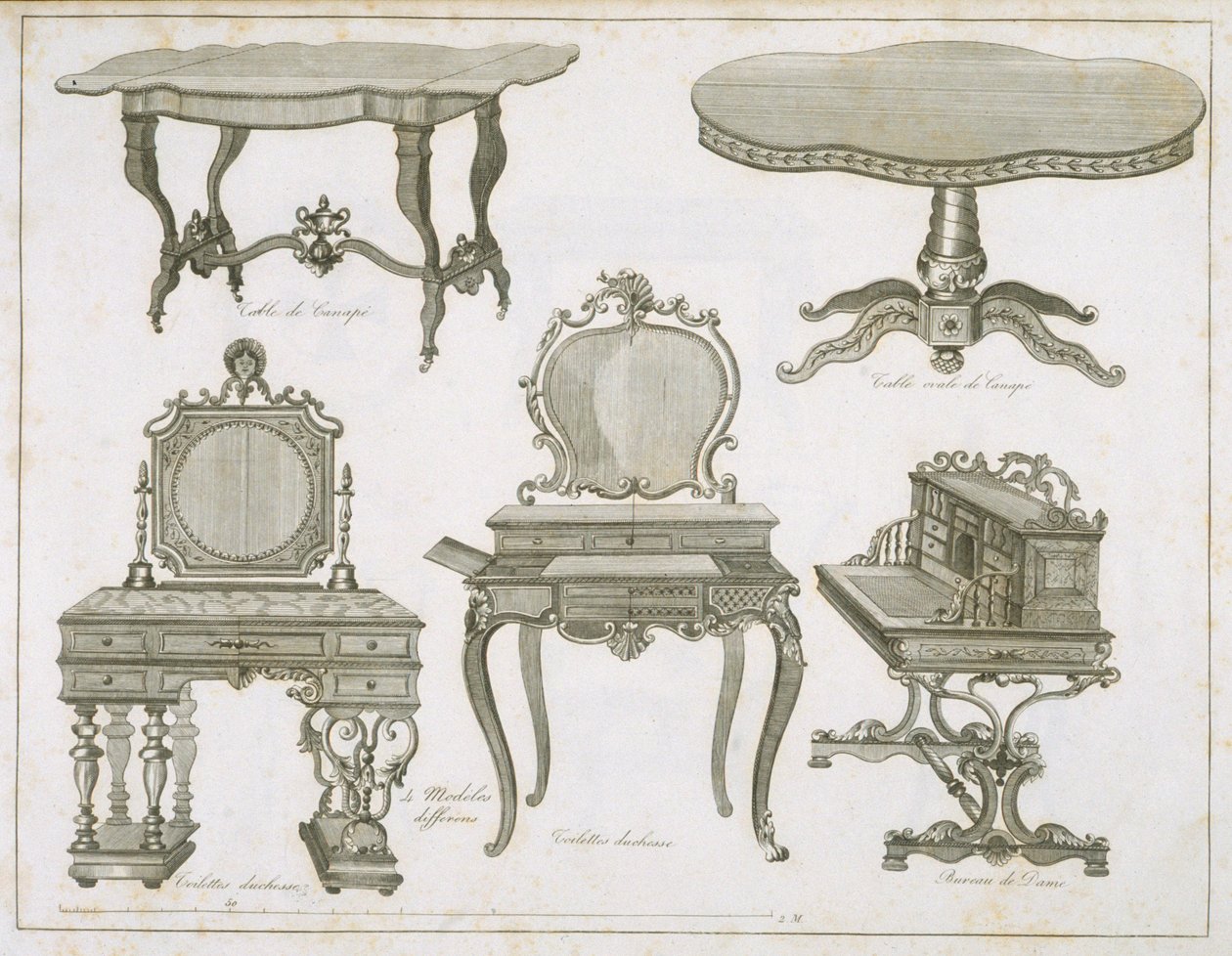 Albüm Dessins de Meubles