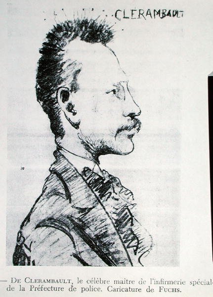 Gaetan Gatian de Clerambault (1872-1934) (taş) by French School