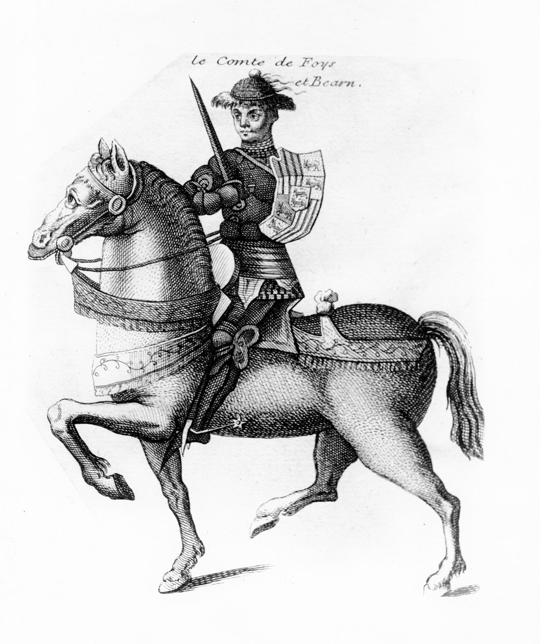 Gaston IV de Foix (gravür) by French School