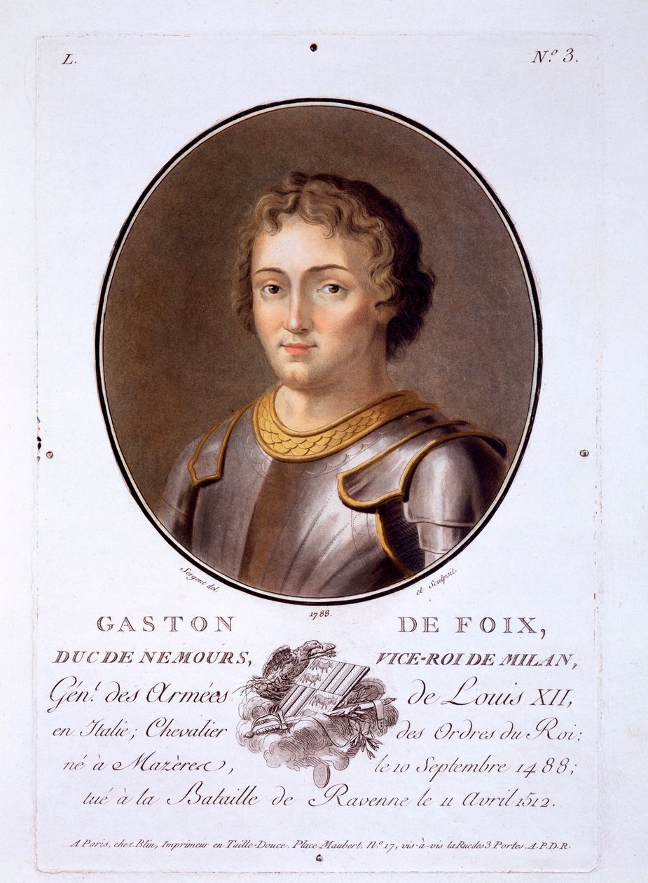 Gaston de Foix, Duc de Nemours, Büyük adamların, şanlı kadınların ve Fransa