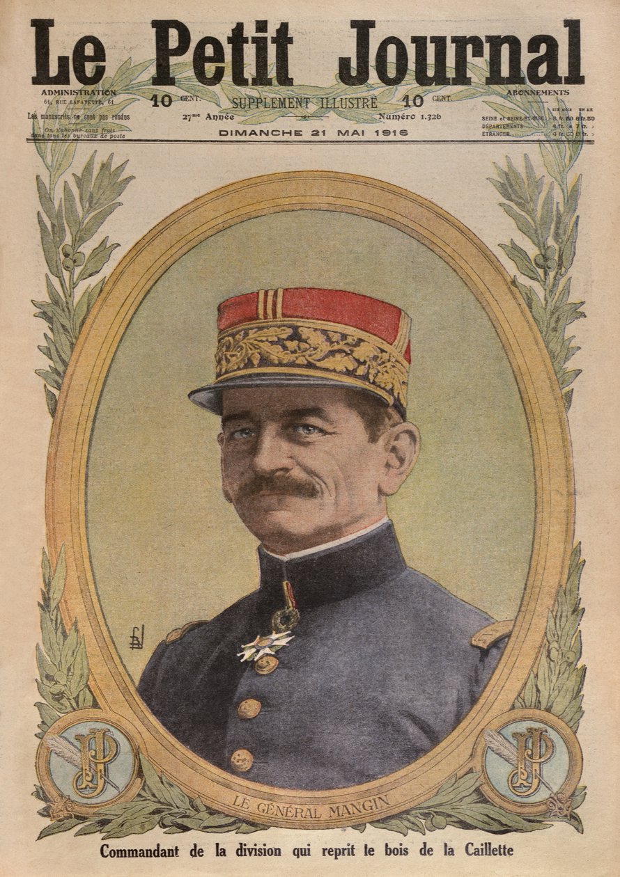 General Charles Mangin, Le Petit Journal