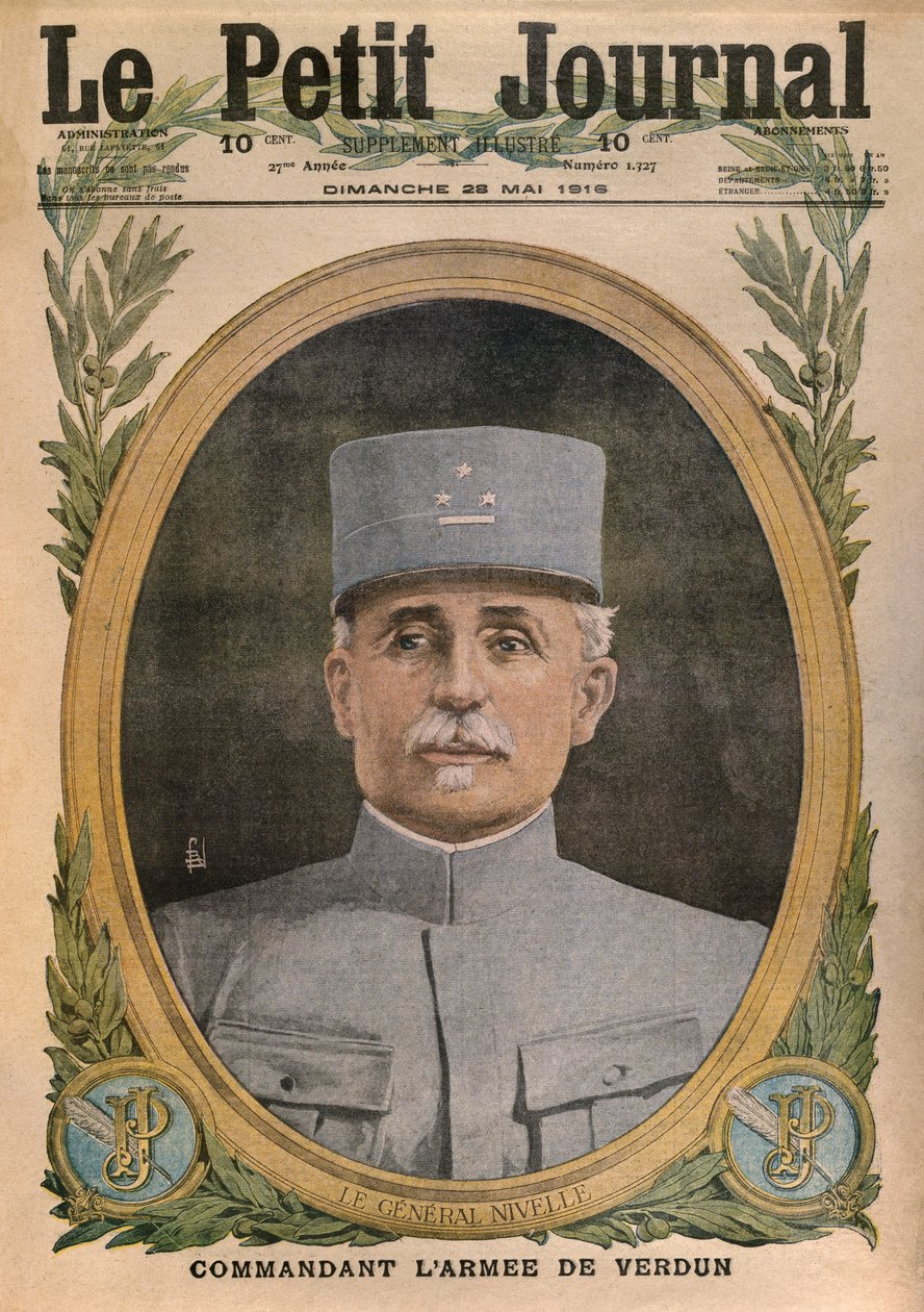 Verdun ordusuna komuta eden General Nivelle, Le Petit Journal