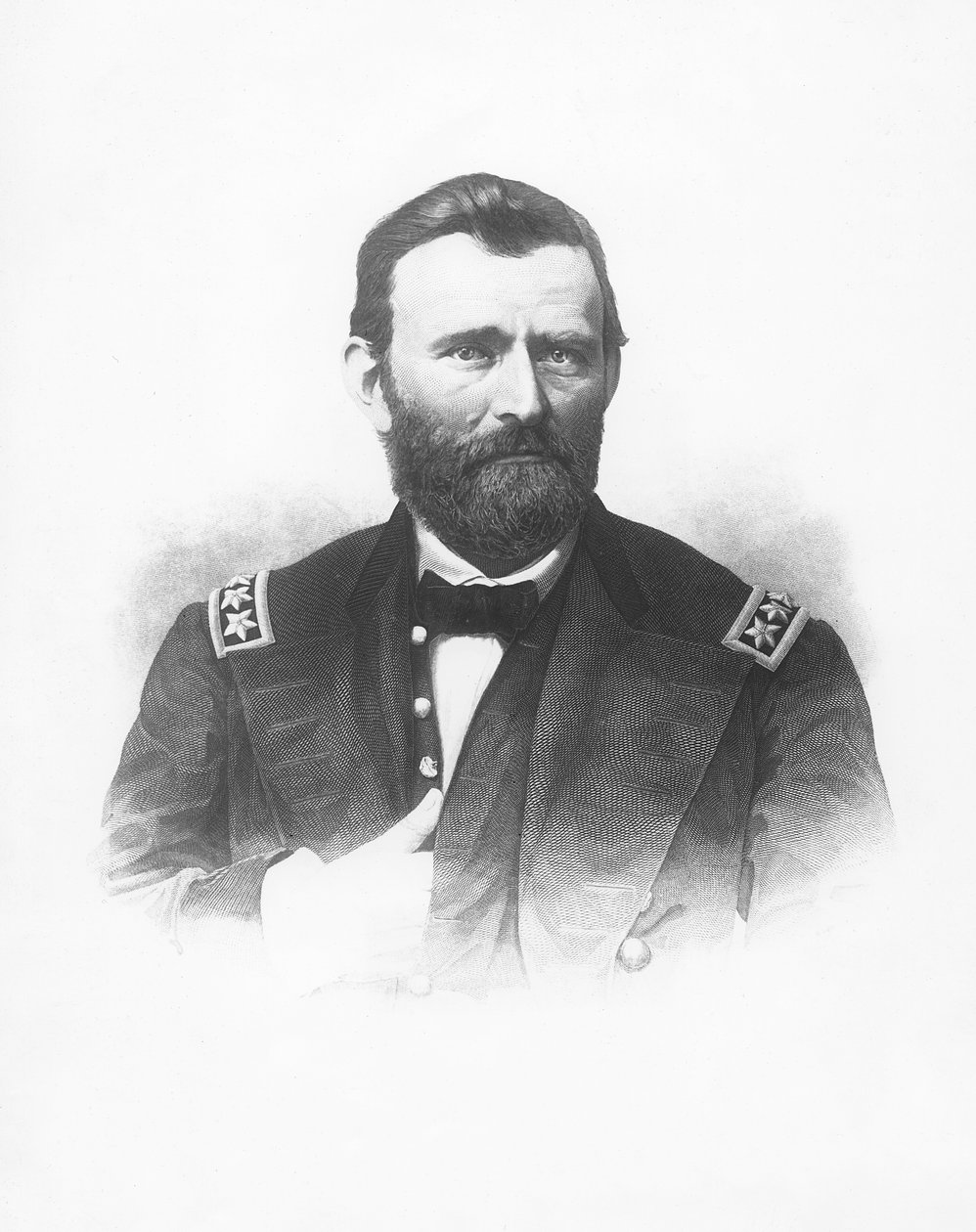 General Ulysses S. Grant (gravür) by French School