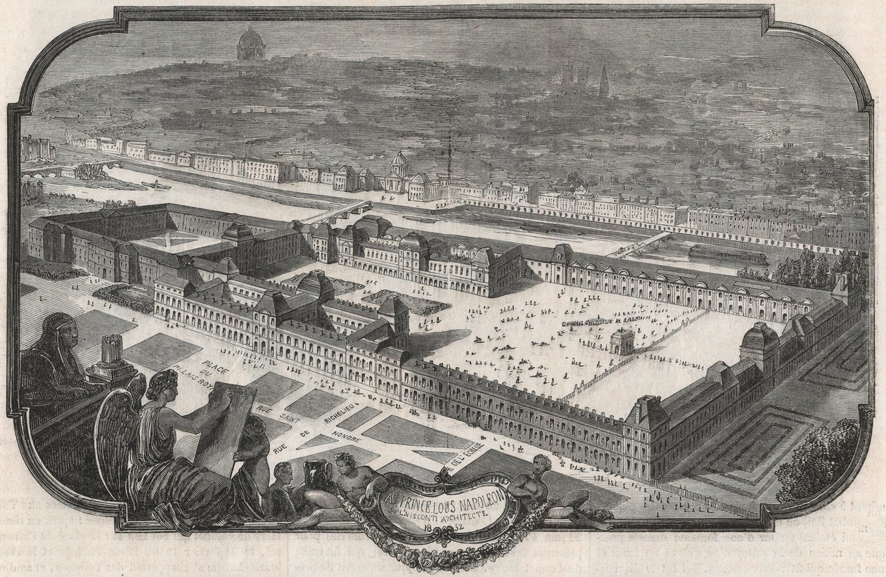 Palais du Louvre ve Tuileries