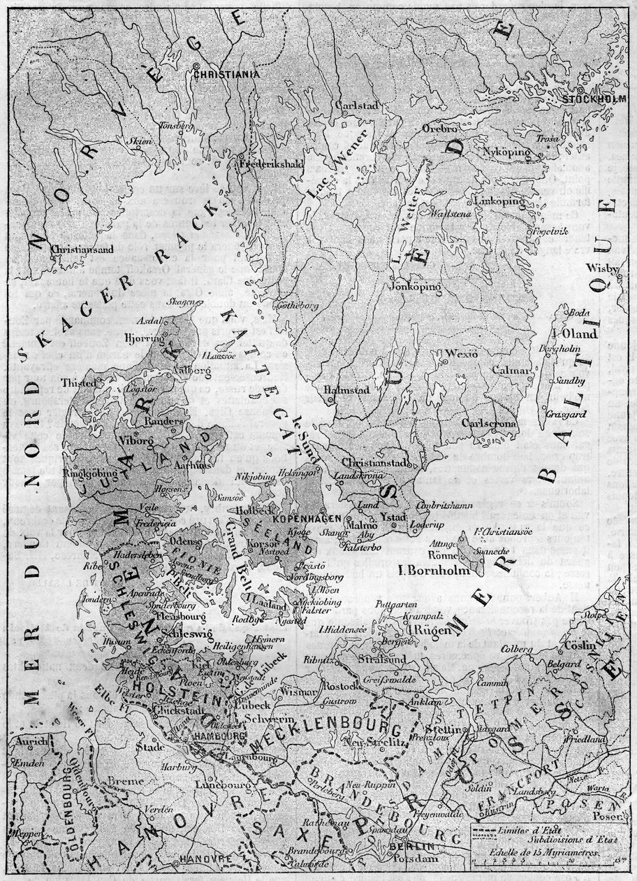 Schleswig, Holstein ve Lauenburg Düşesi ile 1861
